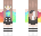 rainbow girl