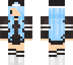 aquarius chibi girl four pixel