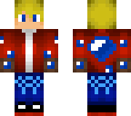 blonde red white and blue guy