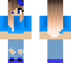 blue girl