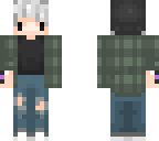 chibi boy with galaxy tattoo