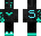 creepy creeper mit helm verbesserter linken hand