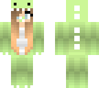 cute green dino