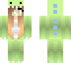 cute green dino