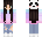 cute panda girl