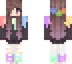 cute rainbow girl