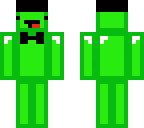 derpy emerald with top hat and bow tie 