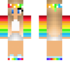 rainbow girl