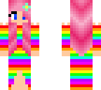 rainbow girl