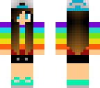 rainbow girl