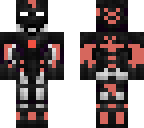 red iron suit