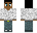 white cotton sweater