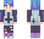blue demon boy