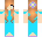 blue dress
