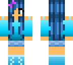 blue girl