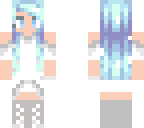 blue haird