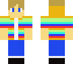 cool rainbow boy