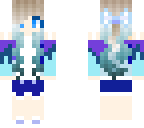 cute blue girl