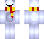derpy polarbear with a scarf