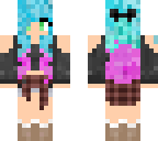 edit - blue and pink hair