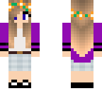 girl with many colors