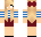 herobrine girl cute dress