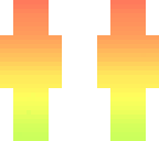pastel sunset rainbow person