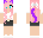 pink cat girl