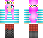 pink hair flower girl fix