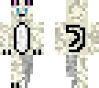 white fox with a hurt leg