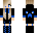 blue creeper girl