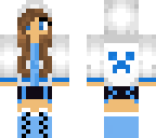 blue creeper girl