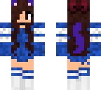 blue dress