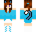 blue forest girl