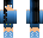 blue girl