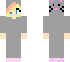 cat and person