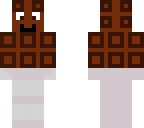 chocolate bar person
