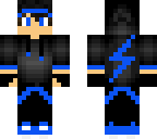cool blue skin
