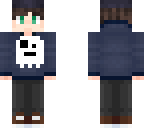 cool guy with ghost on shirt
