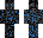 cyan ender man