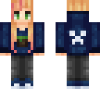 grass hoodie creeper on back