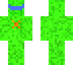 green robot