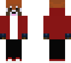 my new red panda skin