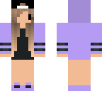 purple chibi girl