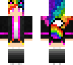 rainbow fox girl