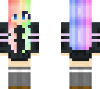 rainbow girl