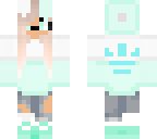 teal bunny