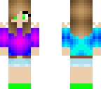 tie dye girl