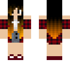 tips bleached plaid