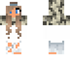white hoodie girl with blue eyes